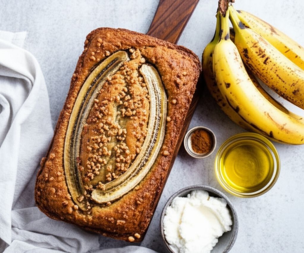 Olive Oil Banana Bread