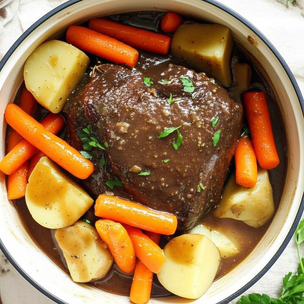 Paula's Dutch Oven Pot Roast