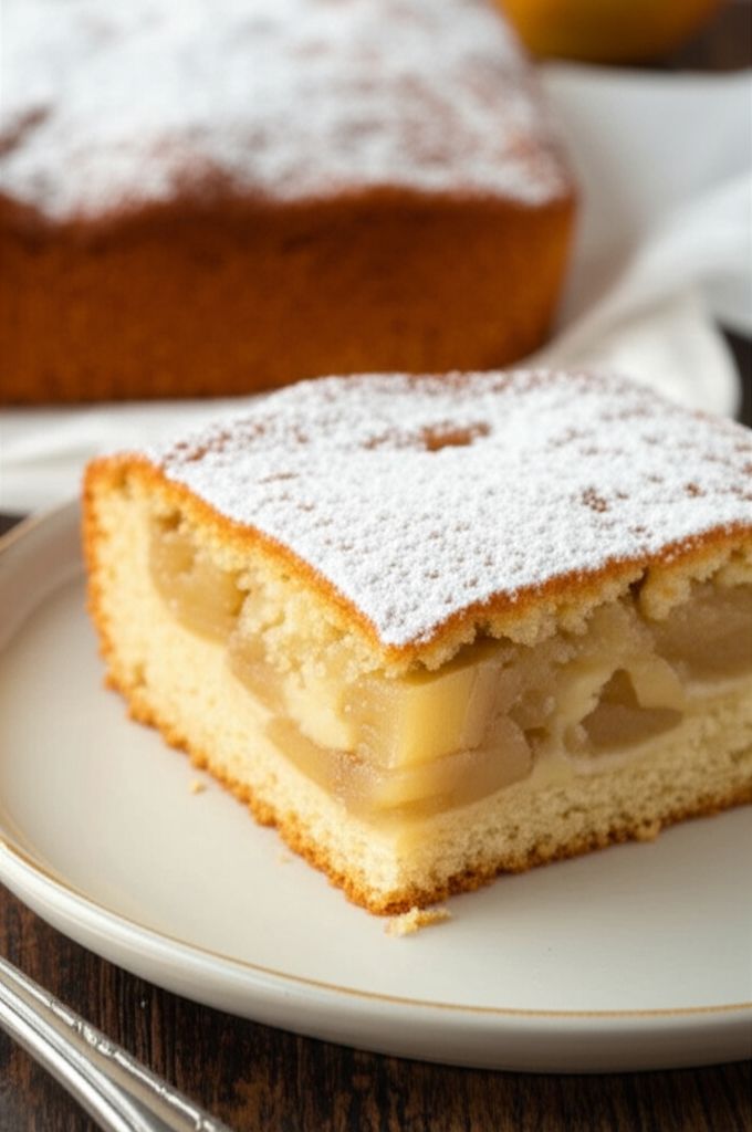 Polish Applesauce Cake