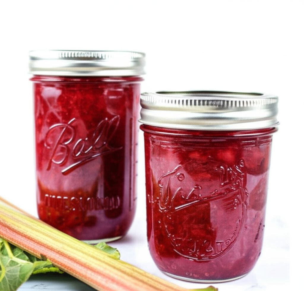 Rhubarb Raspberry Jam