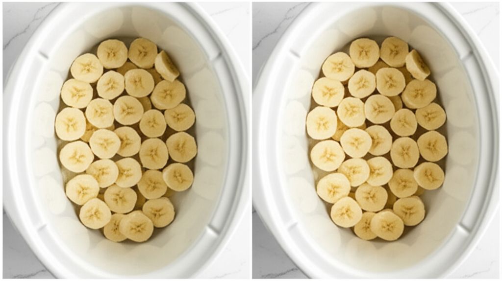 Slow Cooker Bananas Foster