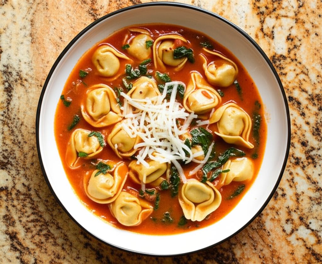 Slow Cooker Tortellini