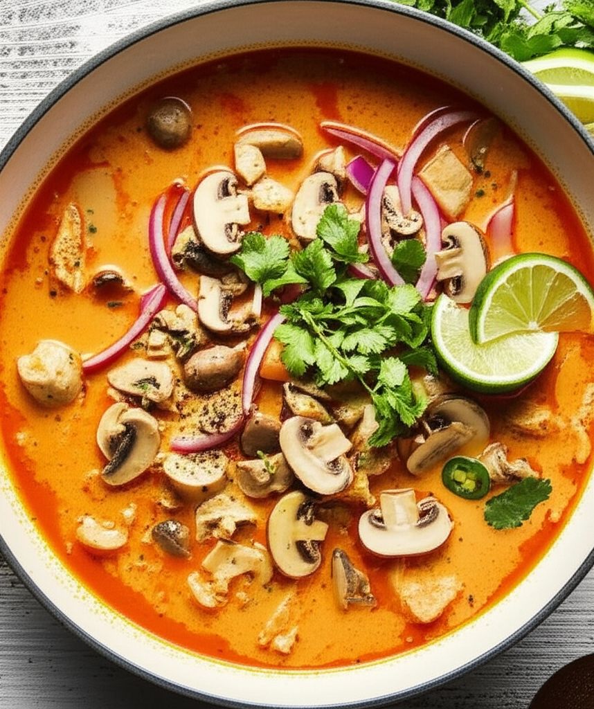 Spicy Chicken Thai Soup