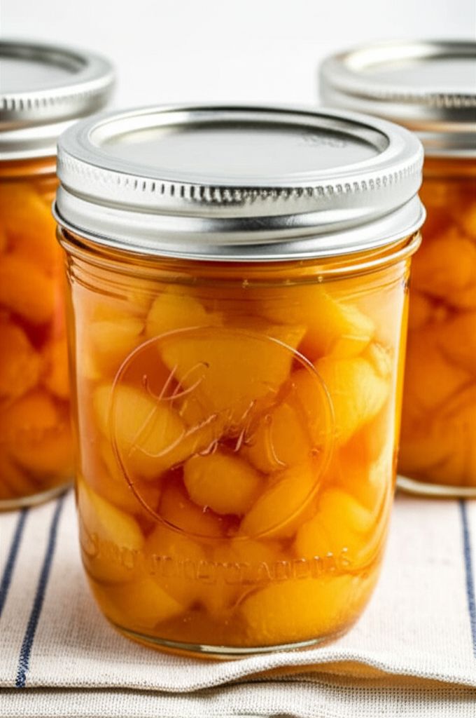 Spiked Peach Jam with Ginger
