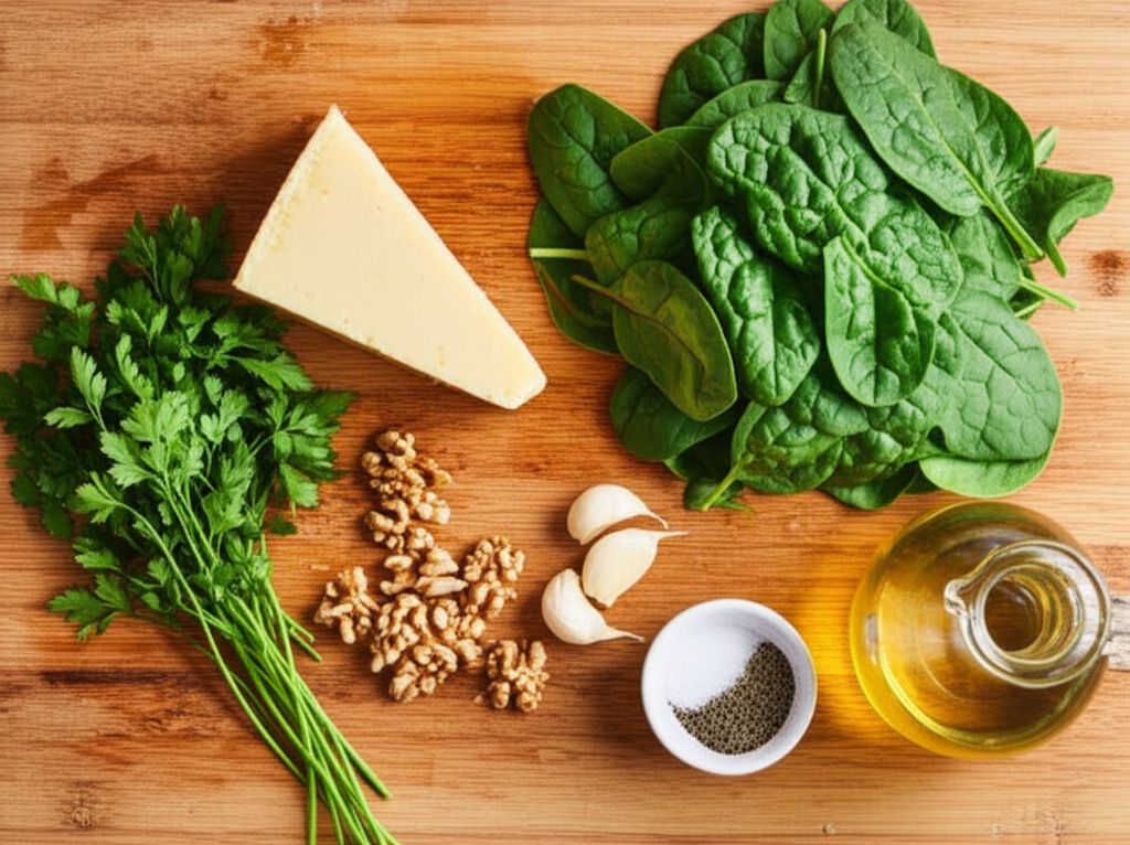 Spinach Walnut Pesto