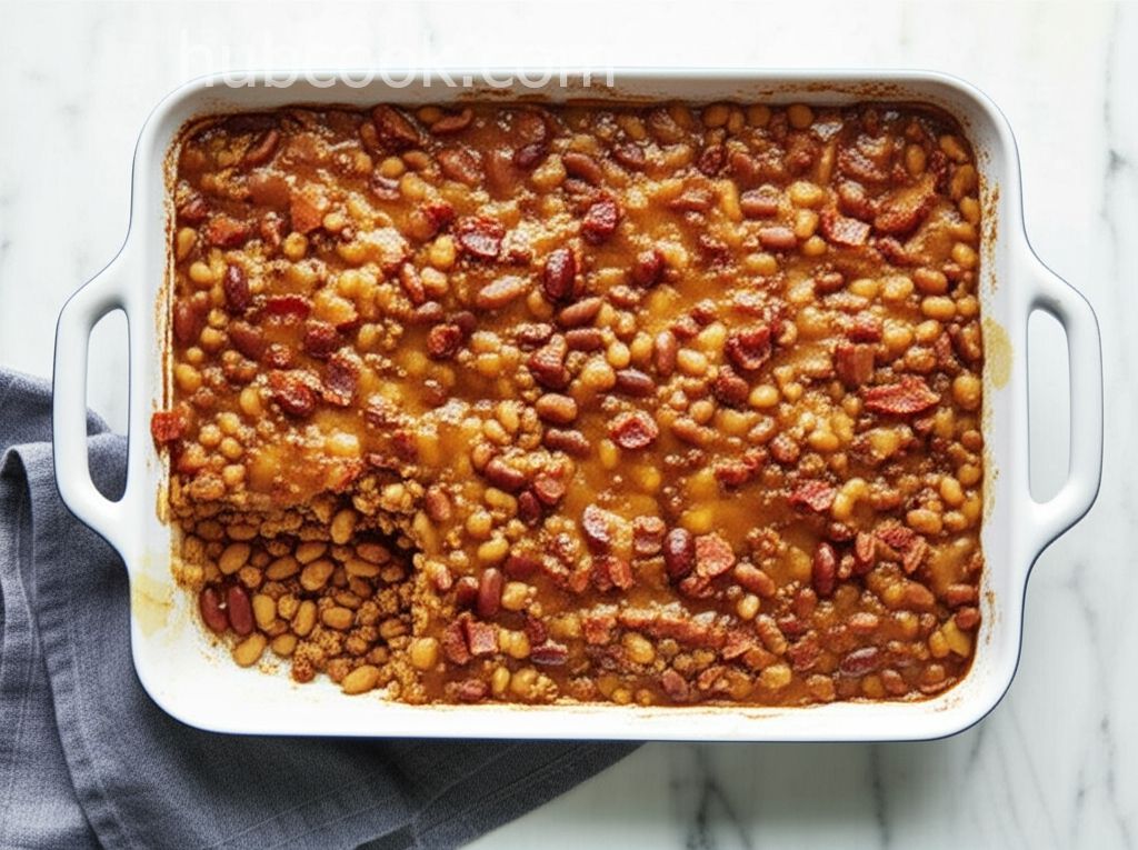Three Bean Potluck Casserole
