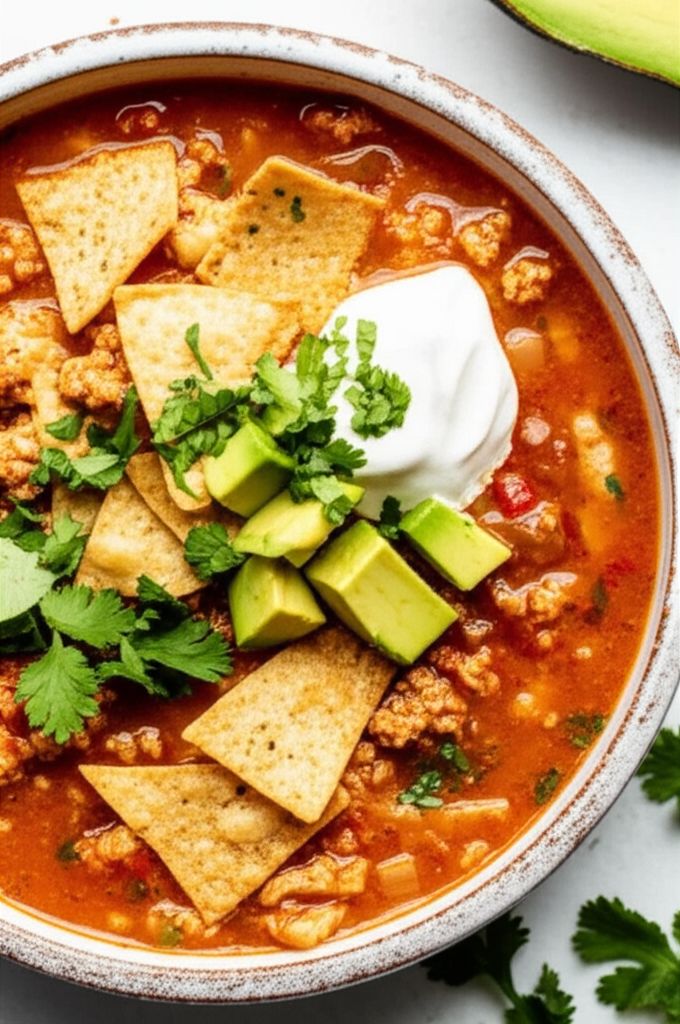 Tim's Turkey Tortilla Soup