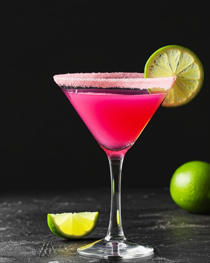 Tres Chic Pomegranate Martini