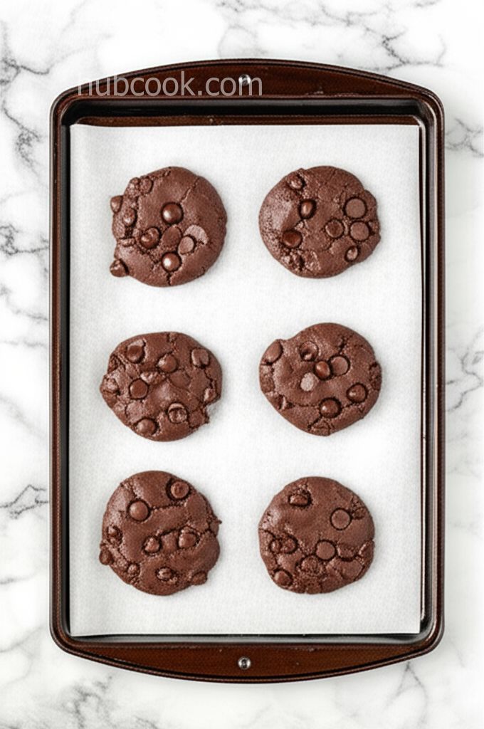 Triple Fudge Cookies