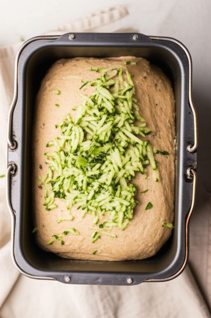 Whole Wheat Zucchini Herb Bread