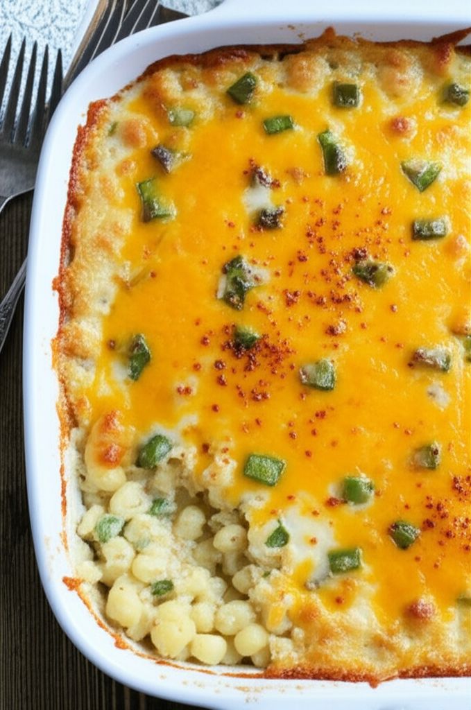 Zesty Hominy and Cheese