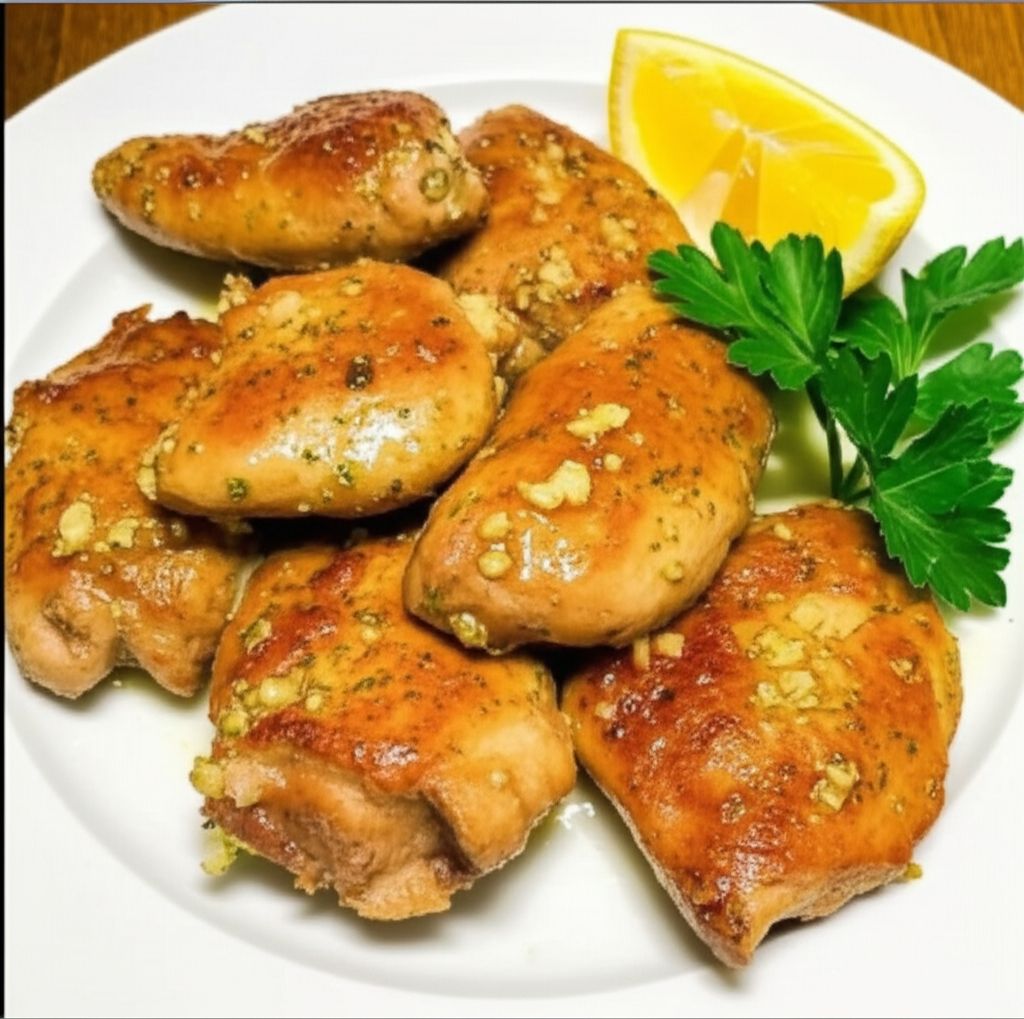 Amazing Garlic Chicken Livers