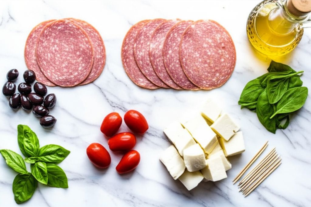 Antipasto on a Stick