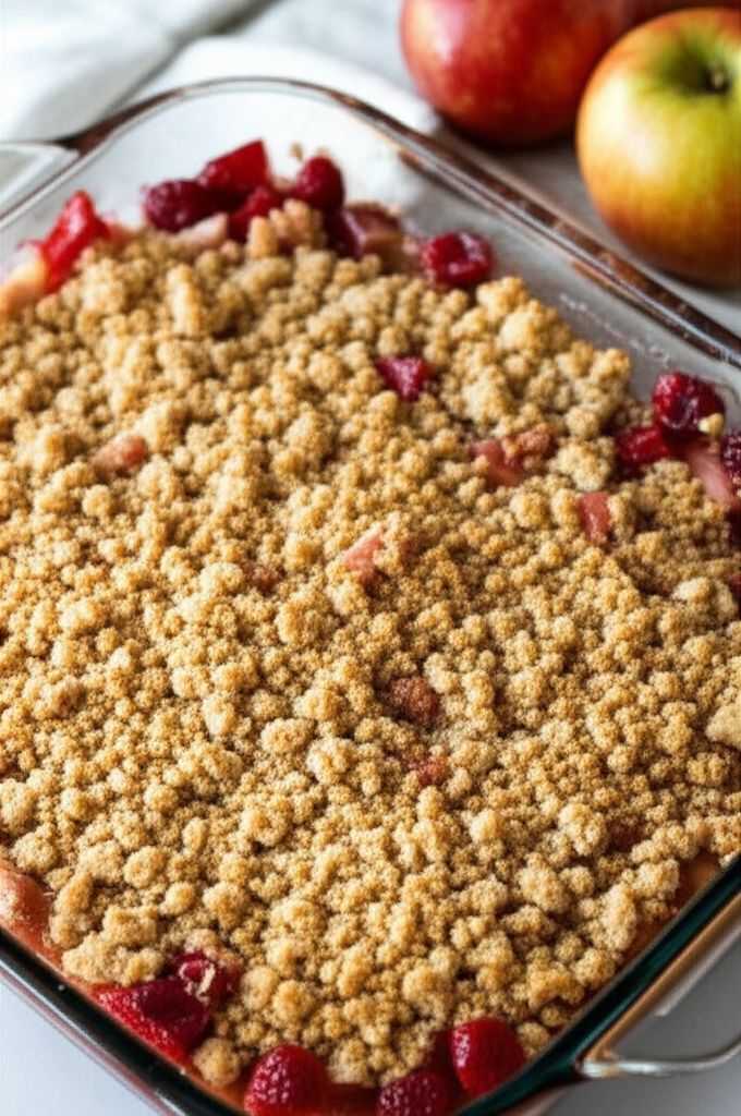 Apple-Raspberry Crisp