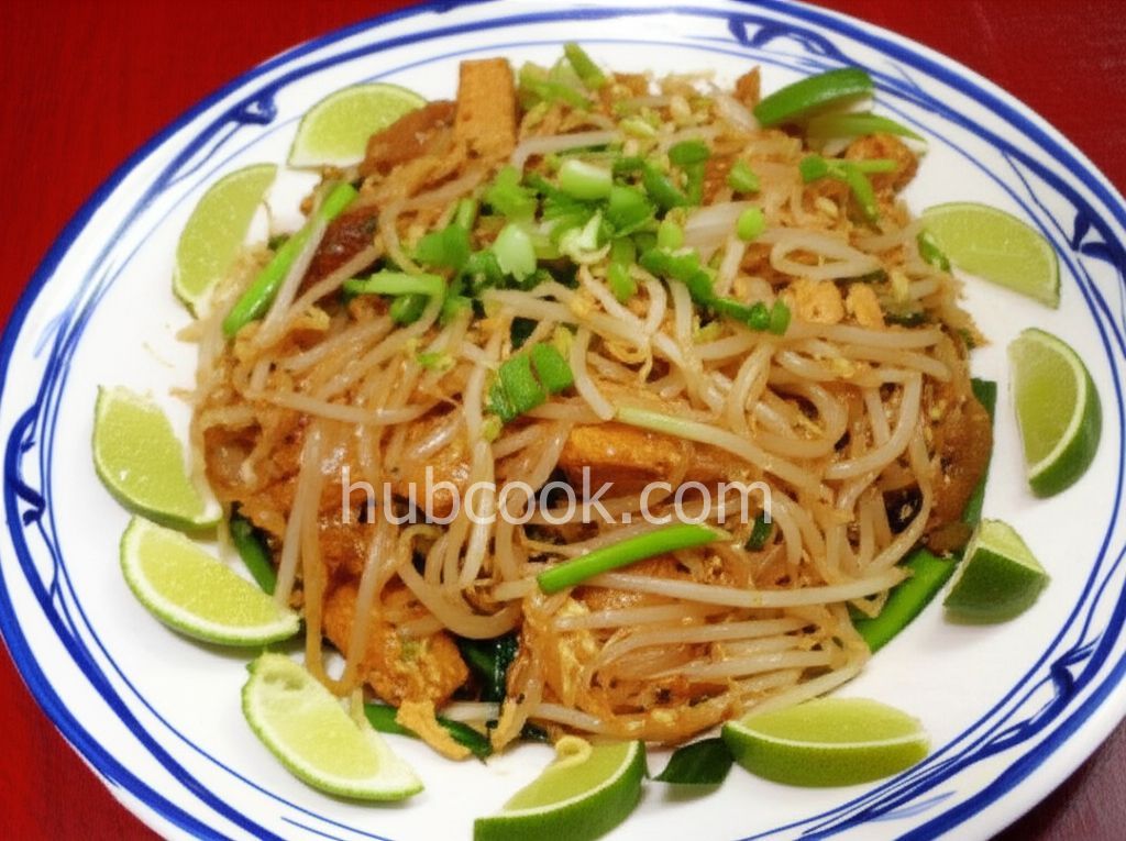 Authentic Pad Thai Noodles