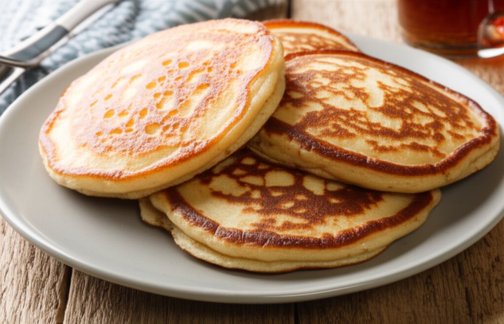 Buttermilk Oatmeal Pancakes
