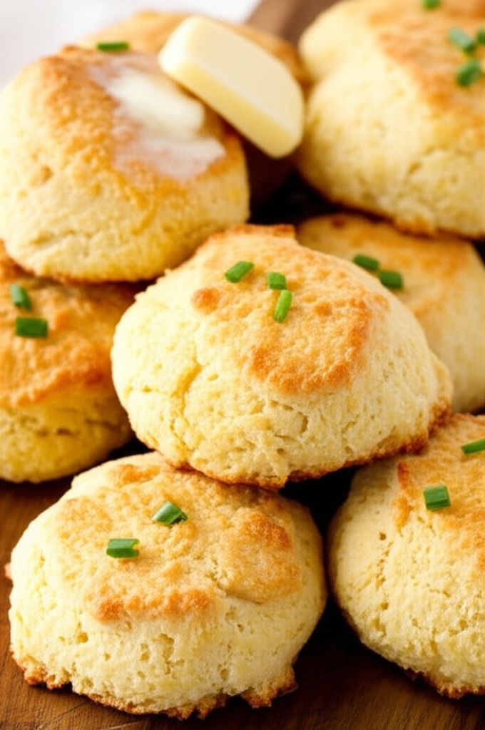 Cheddar Onion Drop Biscuits