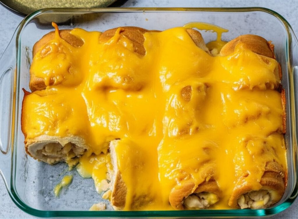 Cheesy Chicken Rolls