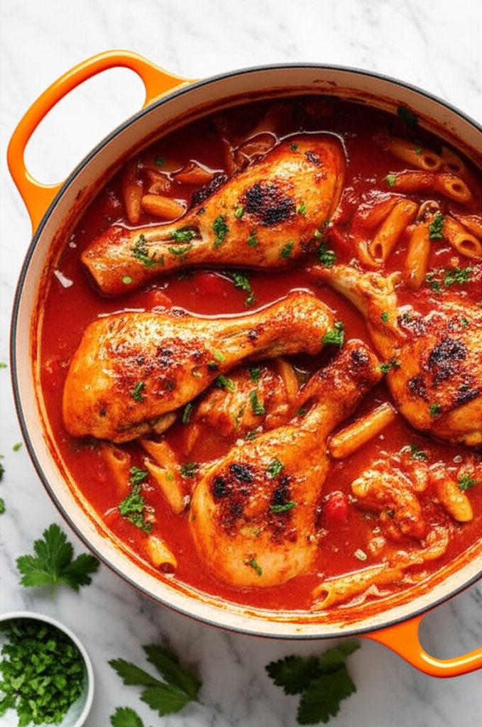 Chicken Cacciatore Pasta