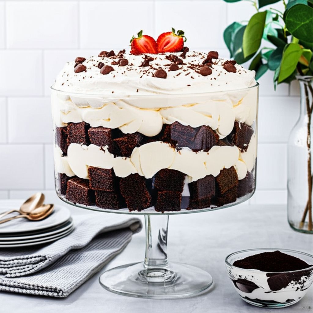 Chocolate Kahlua Trifle