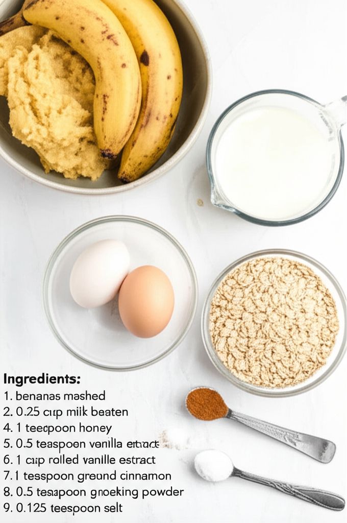 Clean Banana Oat Cookies