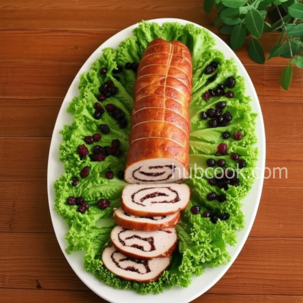 Cranberry Stuffed Turkey Breasts