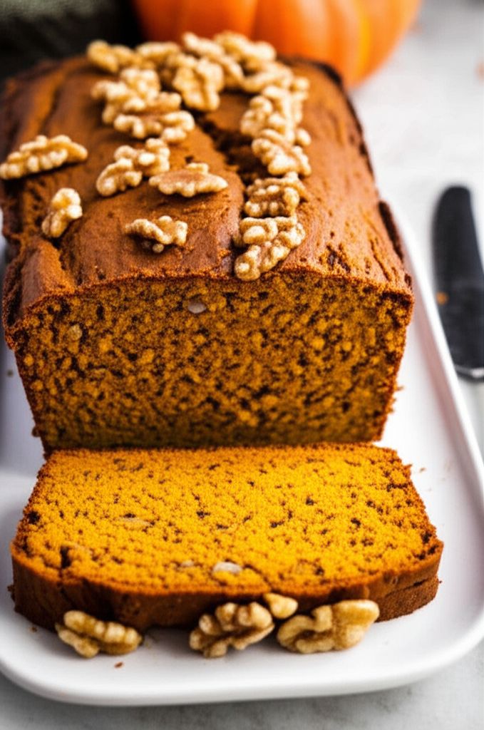 Double Pumpkin-Beer Bread