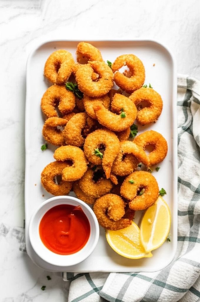 Easy Breaded Shrimp