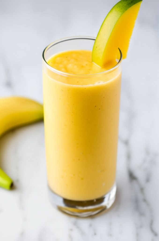 Easy Mango Banana Smoothie