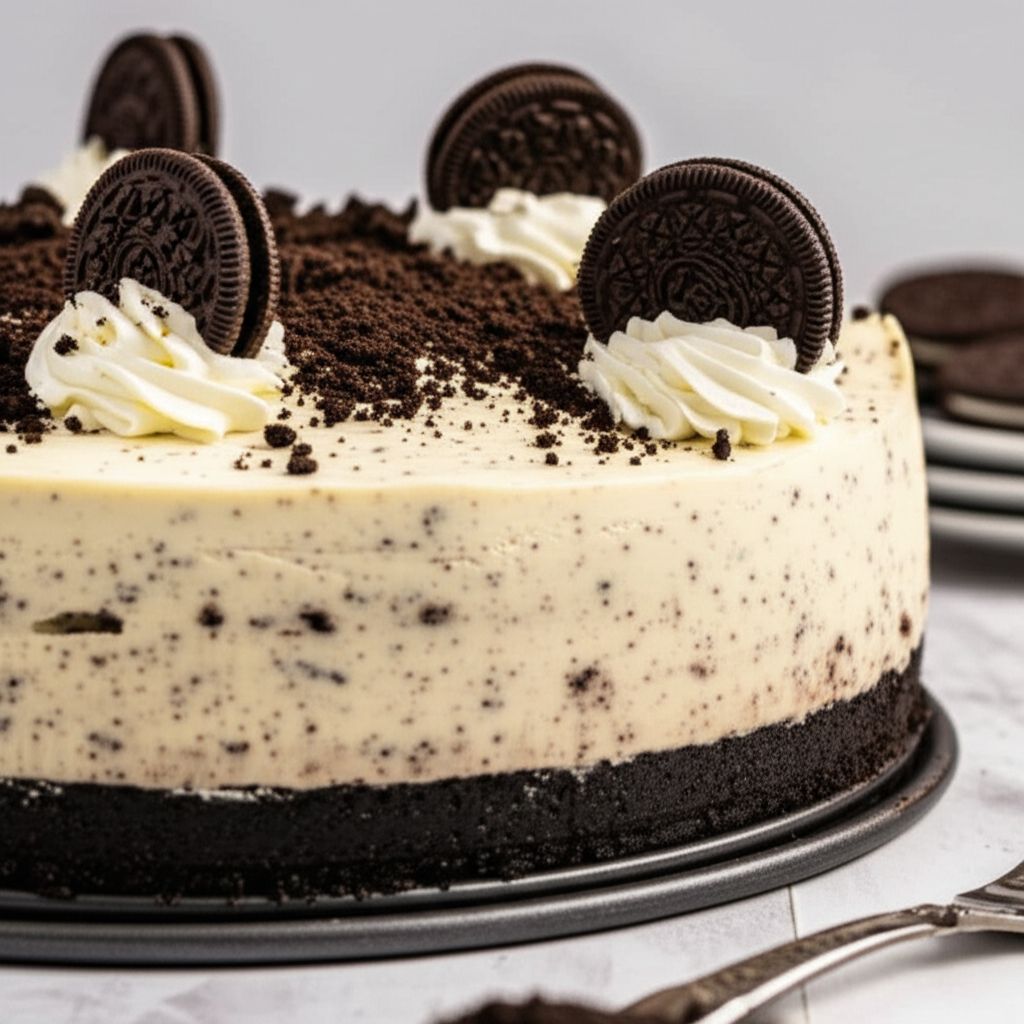 Easy Oreo Cheesecake