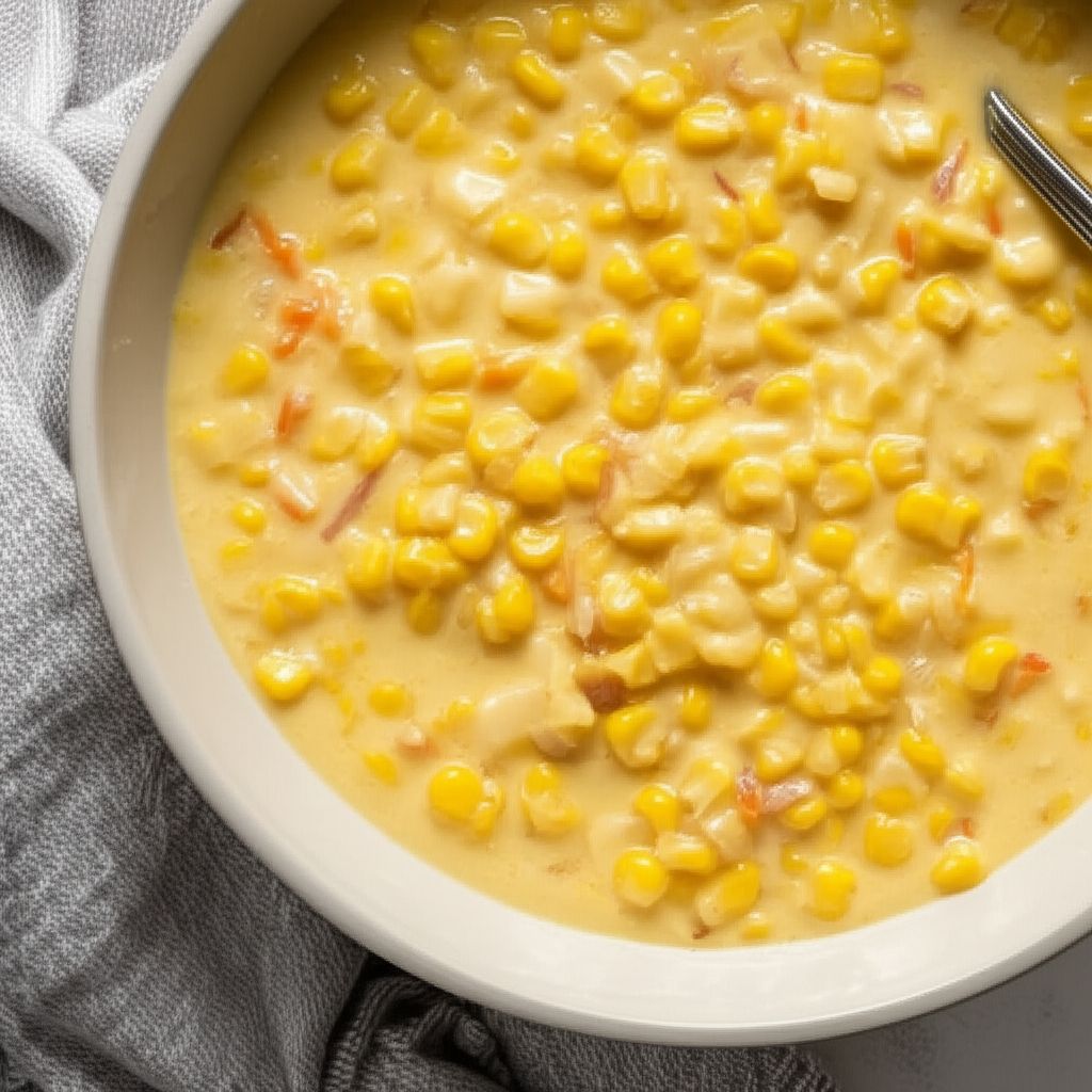 Easy Vegetarian Corn Chowder