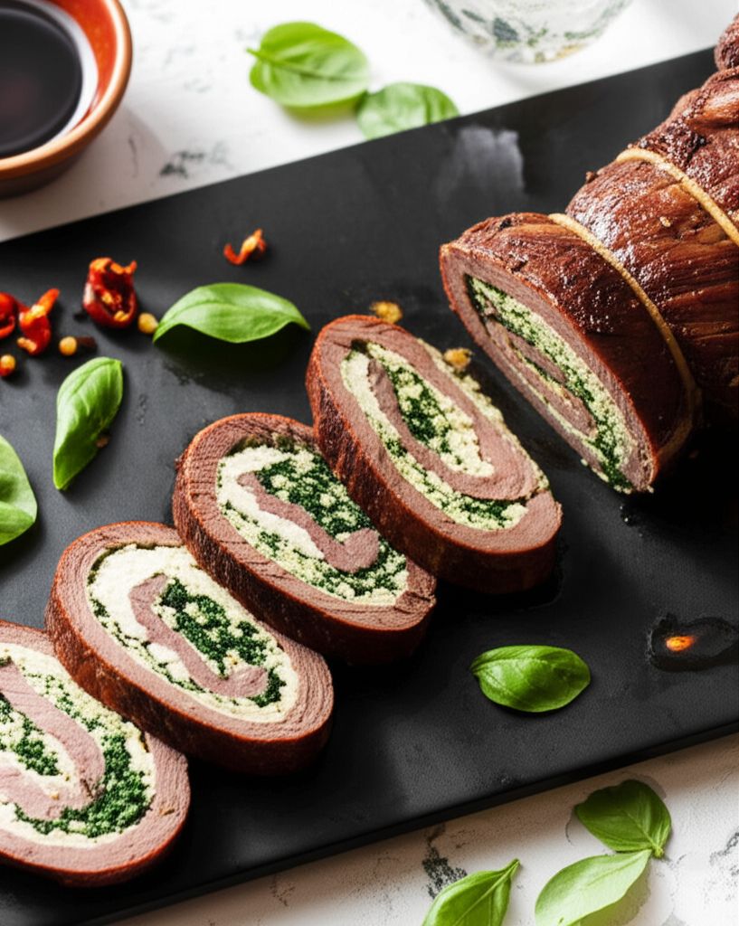 Flank Steak Pinwheels