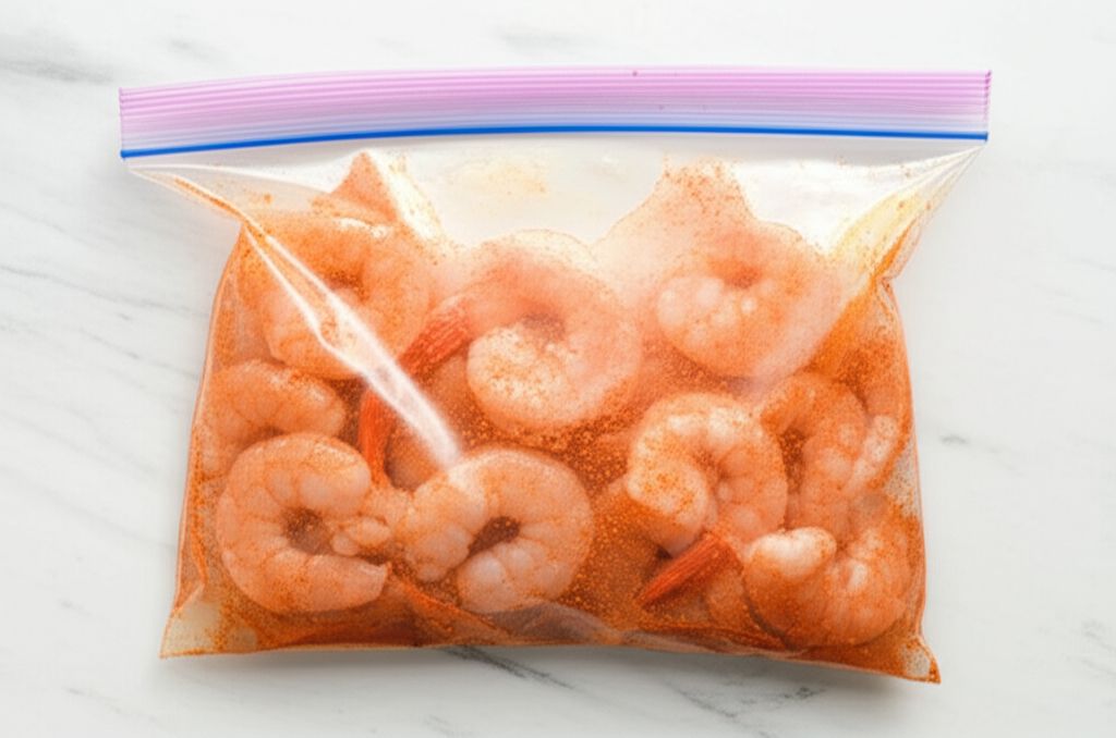 Garlic Butter Smoked Shrimp