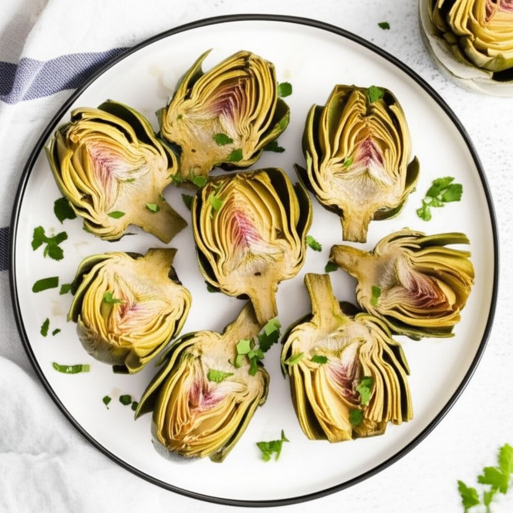 Garlic Sautéed Artichokes