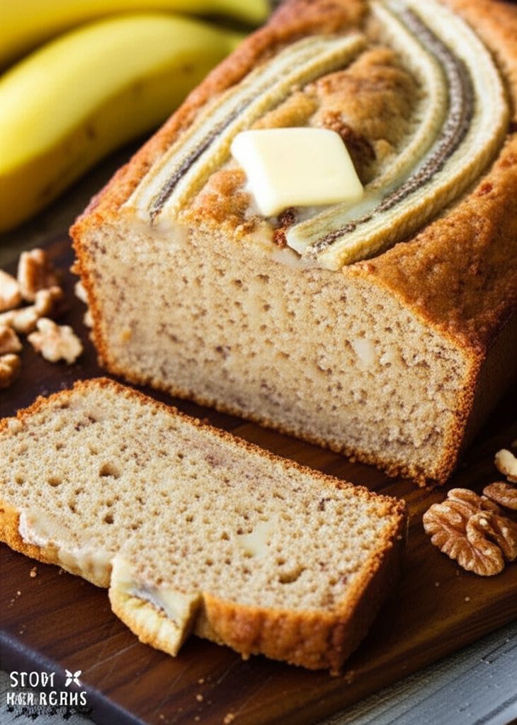 Grandma's Homemade Banana Bread