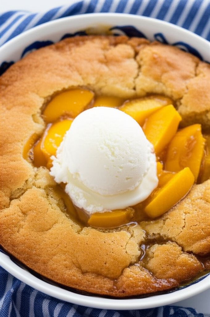 Great Grandma's Peach Cobbler