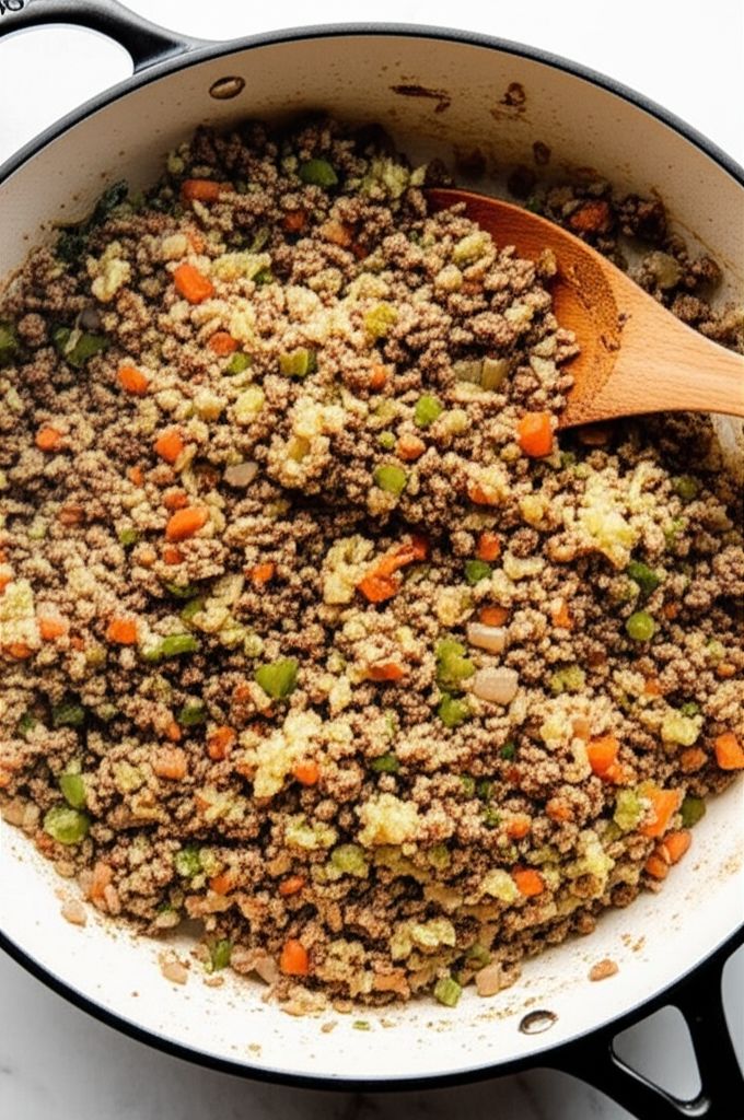 Ground Beef Fried Rice