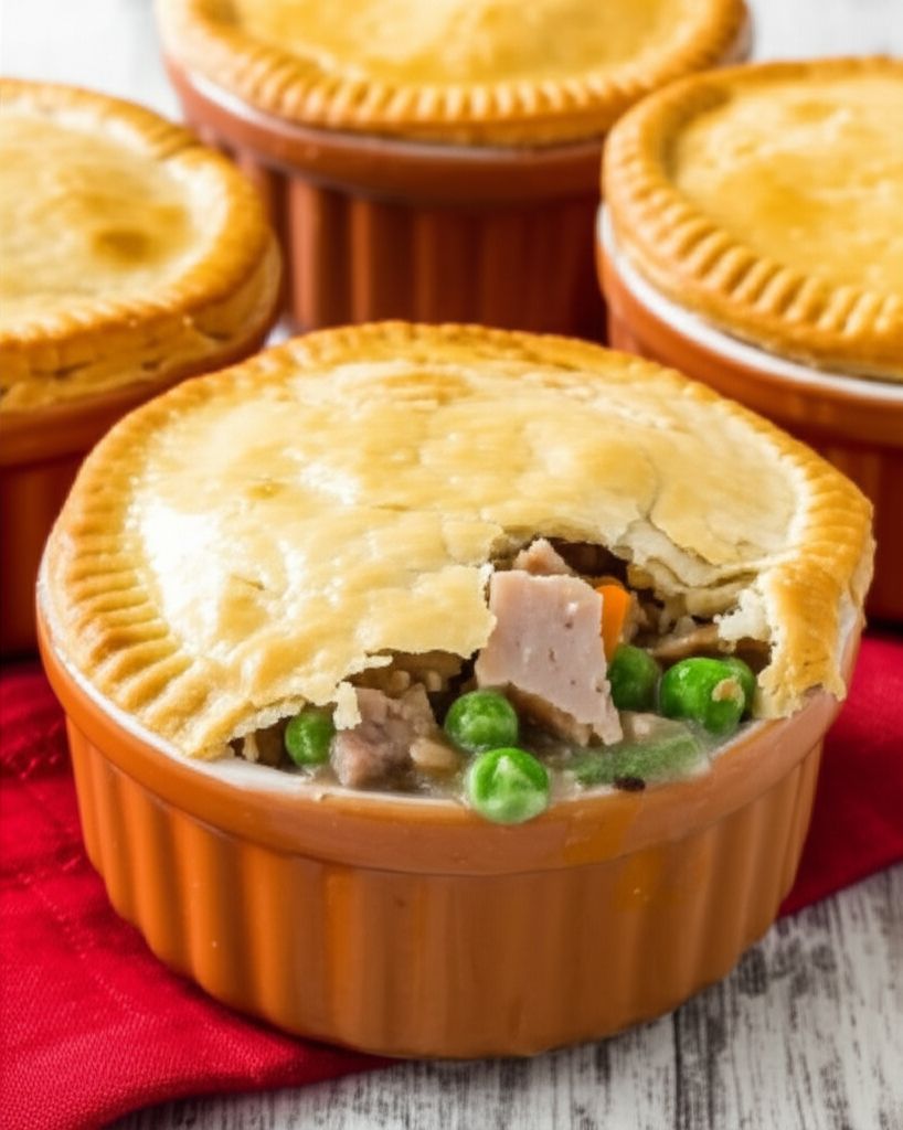 Holiday Ham Pot Pies