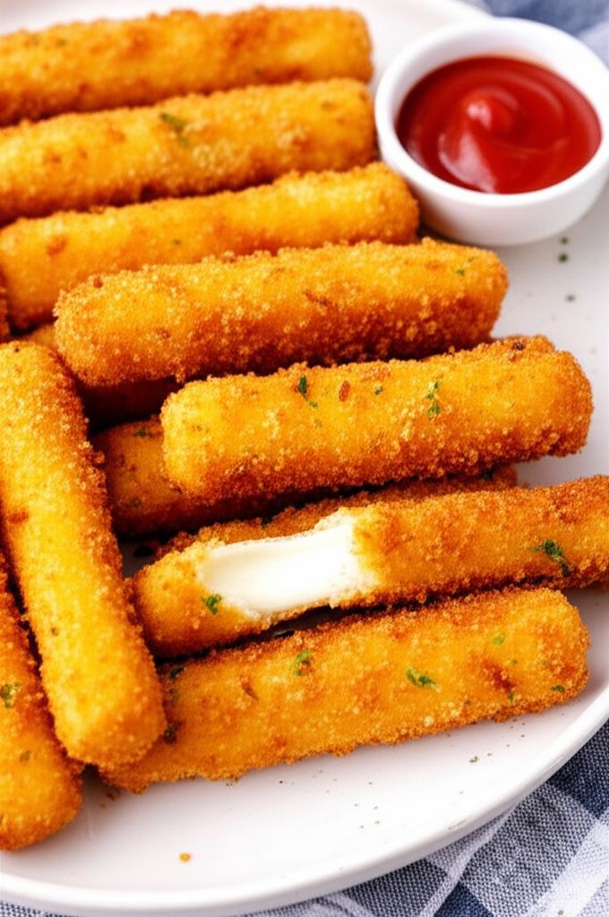 Home-Fried Cheese Sticks