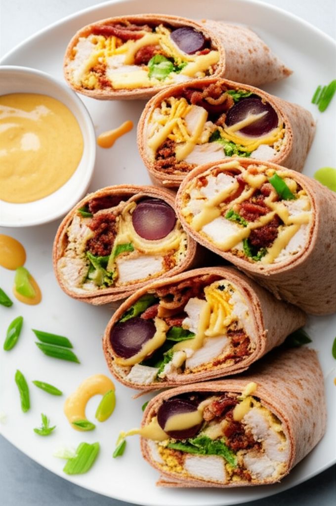 Honey Mustard Crispy Chicken Wrap