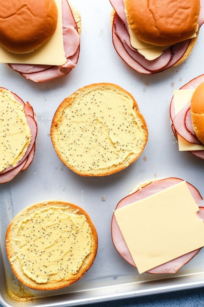 Hot Ham and Cheese Sandwiches