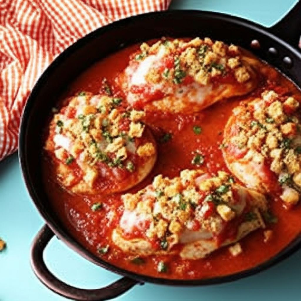 Hunt's Bruschetta Chicken Skillet