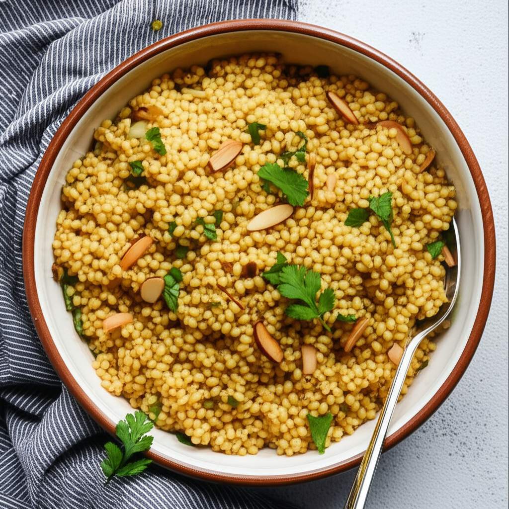 Indian Curried Barley Pilaf