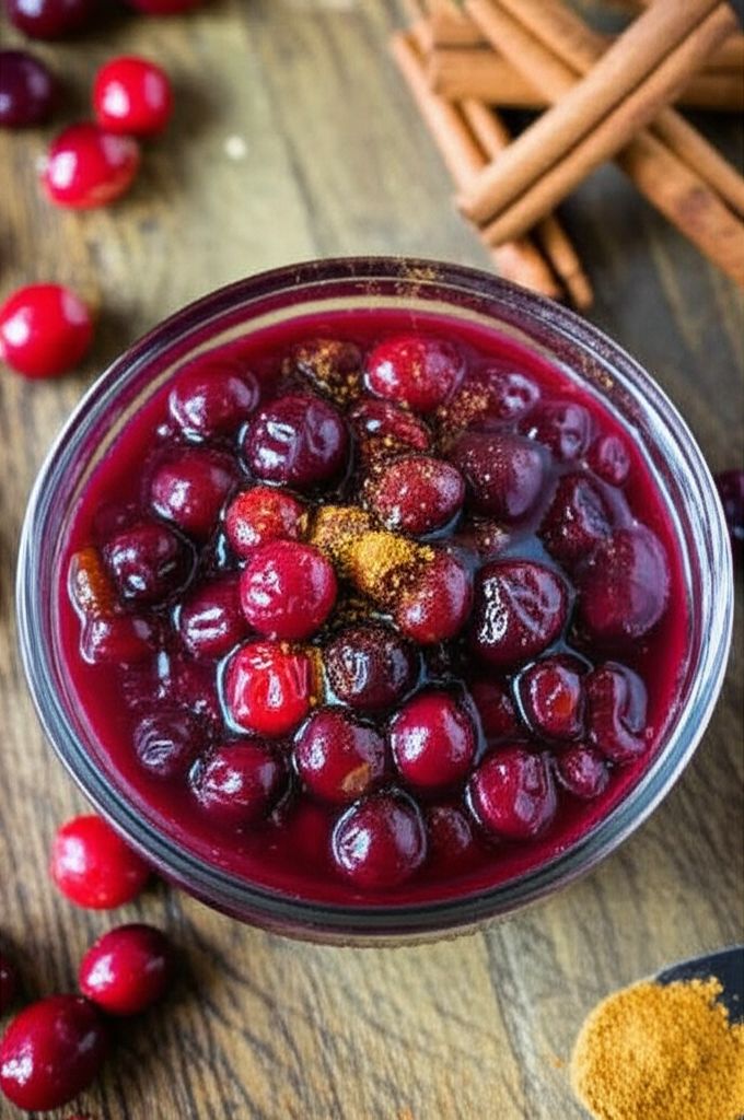 Instant Pot Cherry-Orange Cranberry Sauce