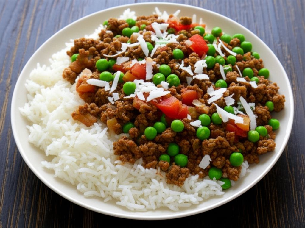Kima (Ground Beef and Peas)