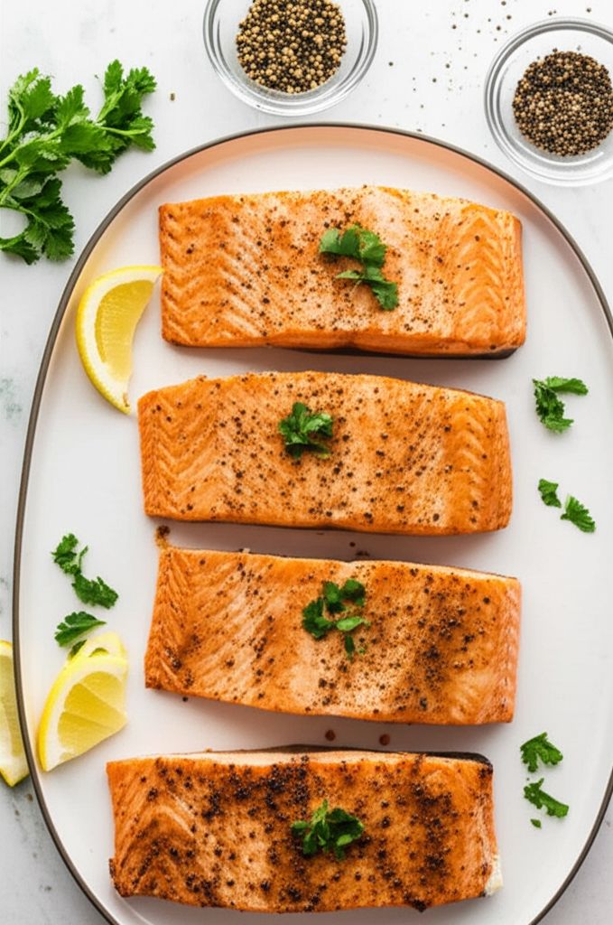 Maple Mustard Salmon