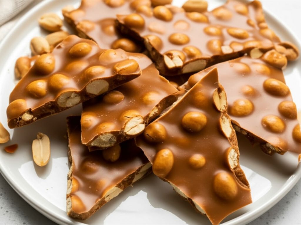Microwave Oven Peanut Brittle