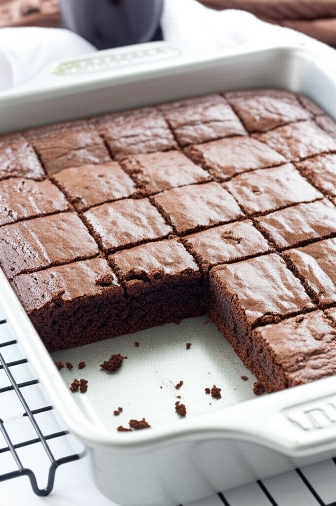 Mocha Brownies with Coffee Frosting