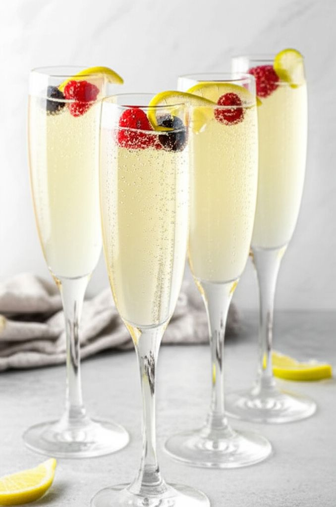 Nonalcoholic Champagne