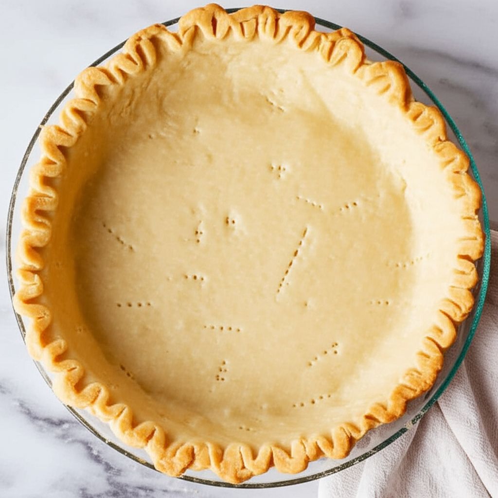 No-Roll Pie Crust